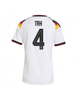 Tyskland Jonathan Tah #4 Replika Hemmakläder Dam VM 2026 Kortärmad